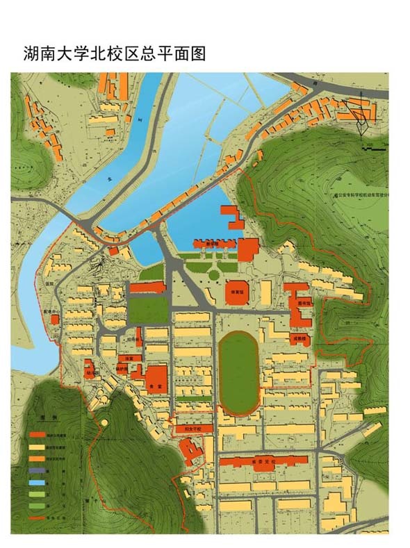 欧冠足球官方中文网站北校区总平面图